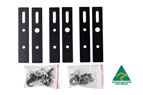 RacksBrax HD Triple Awning Adapter Bars (80-105MM) - Xtrusion Overland