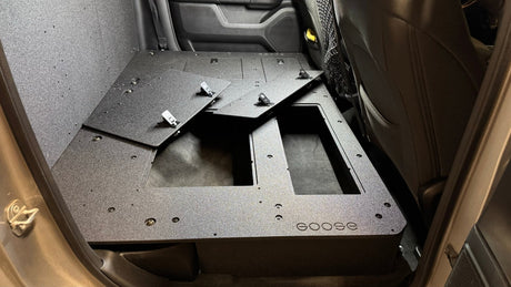 RAM - 1500 - 2019 - Present - 5th Gen. - Crew Cab - Explore Series - Second Row Seat Delete Plate System - Xtrusion Overland