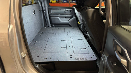 RAM - 1500 - 2019 - Present - 5th Gen. - Crew Cab - Explore Series - Second Row Seat Delete Plate System - Xtrusion Overland