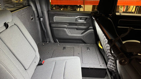 RAM - 1500 - 2019 - Present - 5th Gen. - Crew Cab - Explore Series - Second Row Seat Delete Plate System - Xtrusion Overland