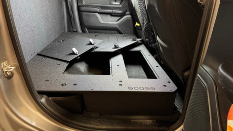 RAM - 1500 - 2019 - Present - 5th Gen. - Crew Cab - Explore Series - Second Row Seat Delete Plate System - Xtrusion Overland