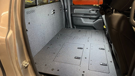 RAM - 1500 - 2019 - Present - 5th Gen. - Crew Cab - Explore Series - Second Row Seat Delete Plate System - Xtrusion Overland