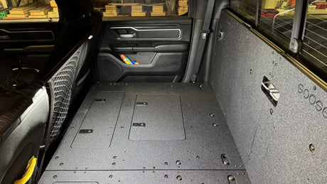 RAM - 1500 - 2019 - Present - 5th Gen. - Crew Cab - Explore Series - Second Row Seat Delete Plate System - Xtrusion Overland