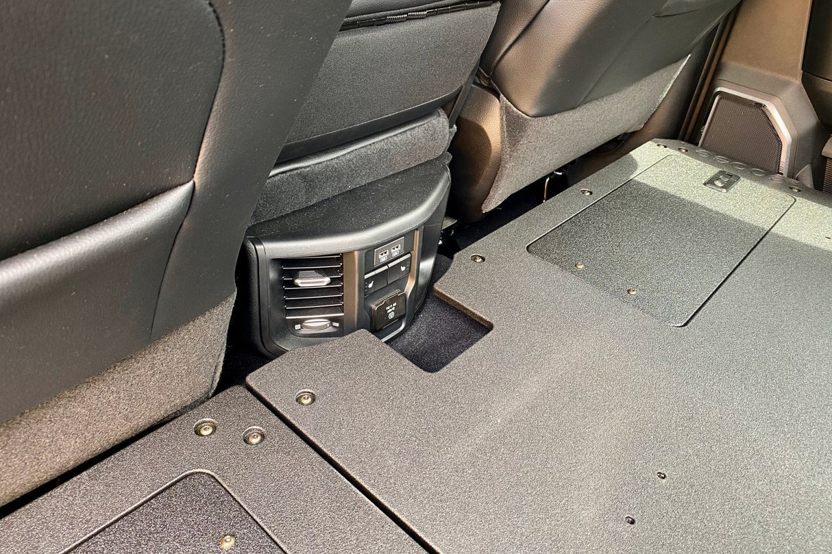 Ram 2500/3500 2009 - Present 4th & 5th Gen. Crew Cab - Second Row Seat Delete Plate System - Xtrusion Overland
