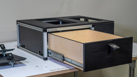 Ram 2500/3500 2009-Present 4th and 5th Gen. Crew Cab - Second Row Single Drawer Module - Xtrusion Overland