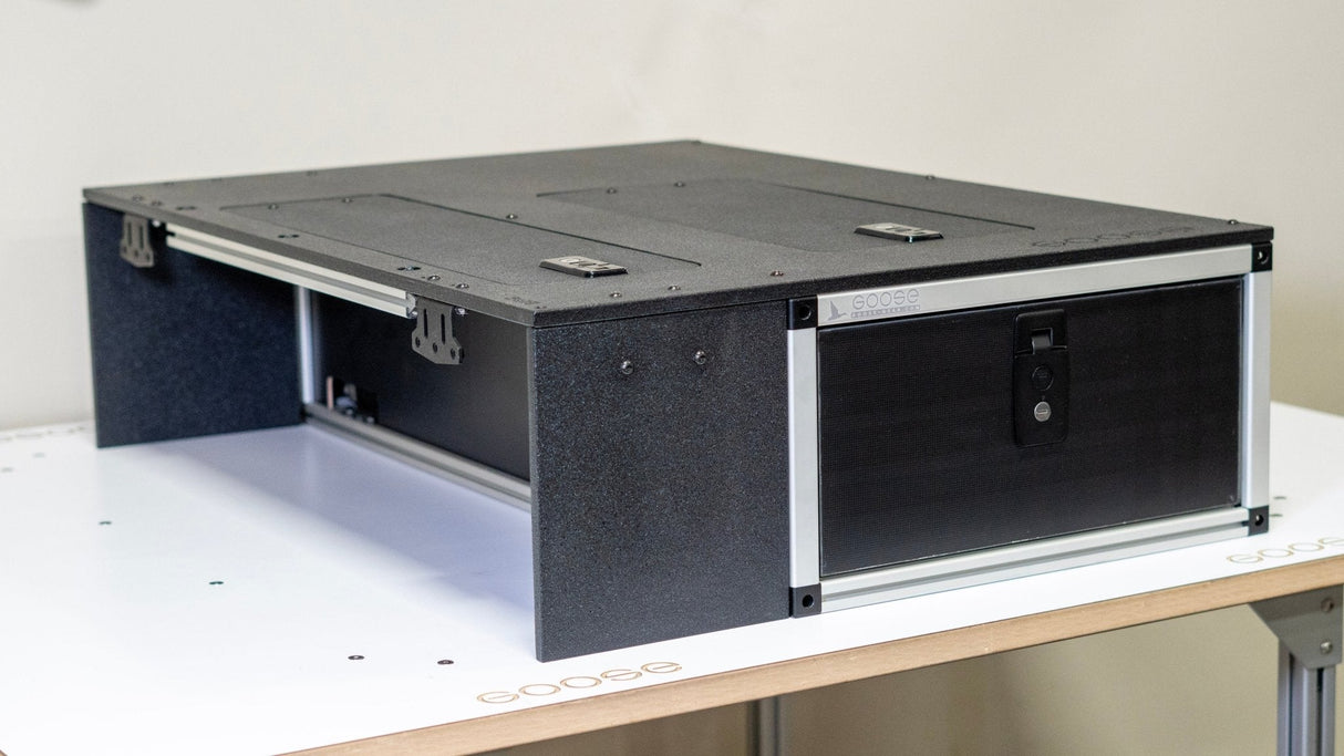 Ram 2500/3500 2009-Present 4th and 5th Gen. Crew Cab - Second Row Single Drawer Module - Xtrusion Overland
