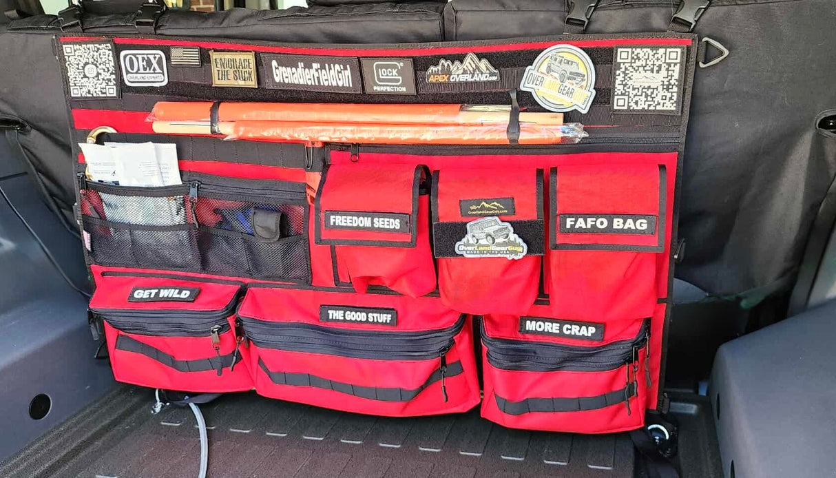 Rear Bench Seat Organizer - Xtrusion Overland