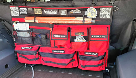Rear Bench Seat Organizer - Xtrusion Overland