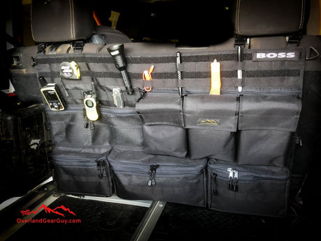 Rear Bench Seat Organizer - Xtrusion Overland