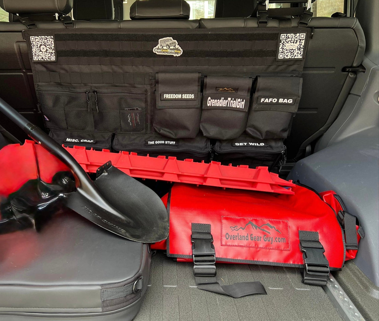 Rear Bench Seat Organizer - Xtrusion Overland