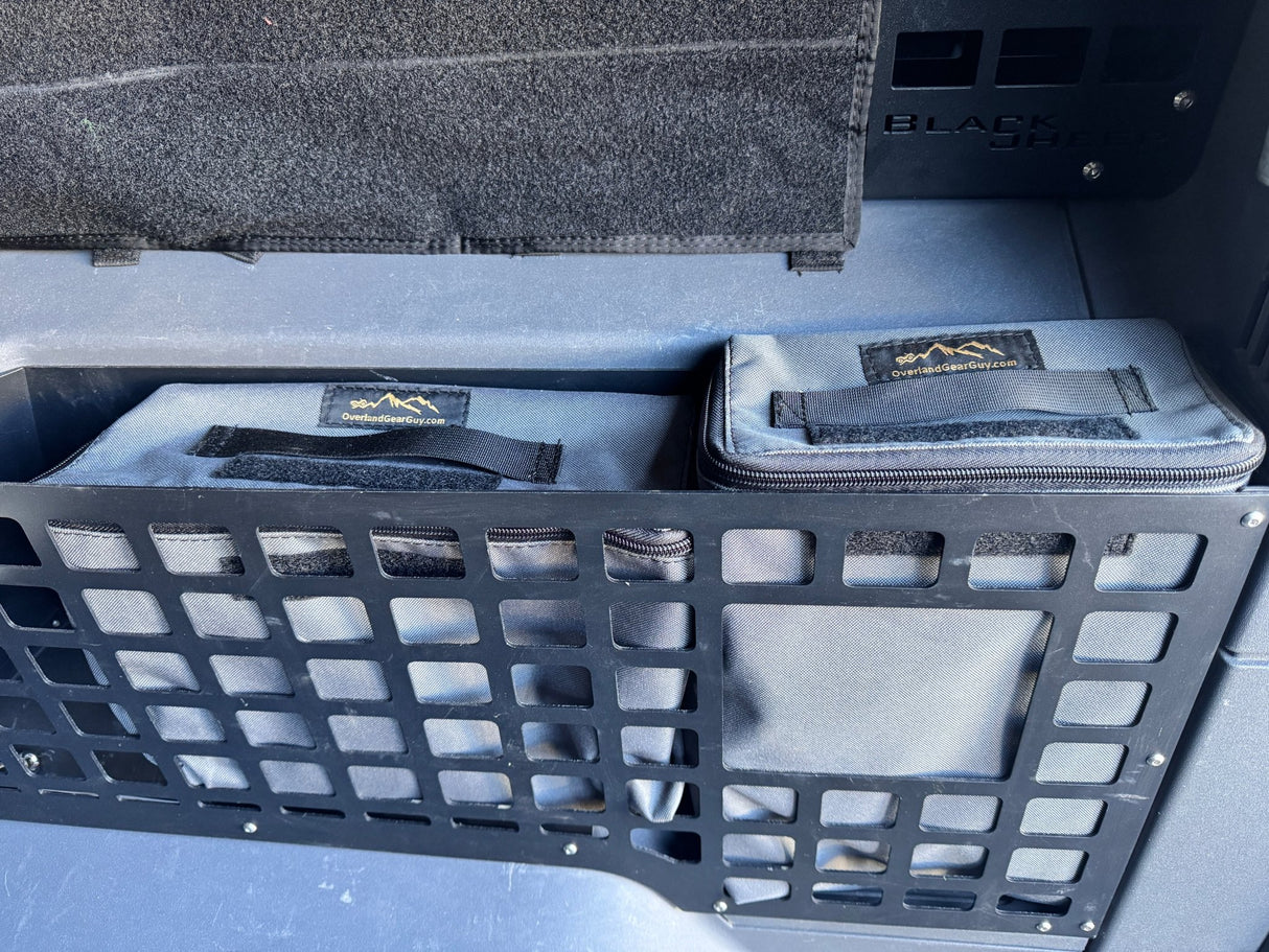 Rear Loadspace Molle Storage Bin Bags - Load Space - Xtrusion Overland