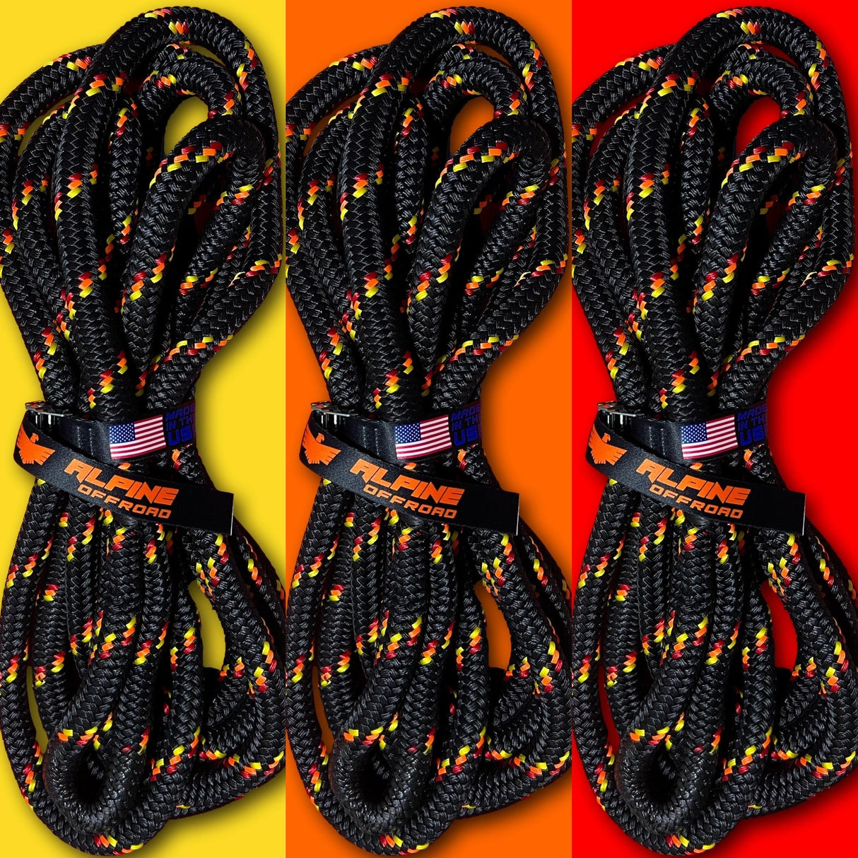 Retro- Alpine Kinetic Rope (Full Size Trucks & SUVs) - Xtrusion Overland