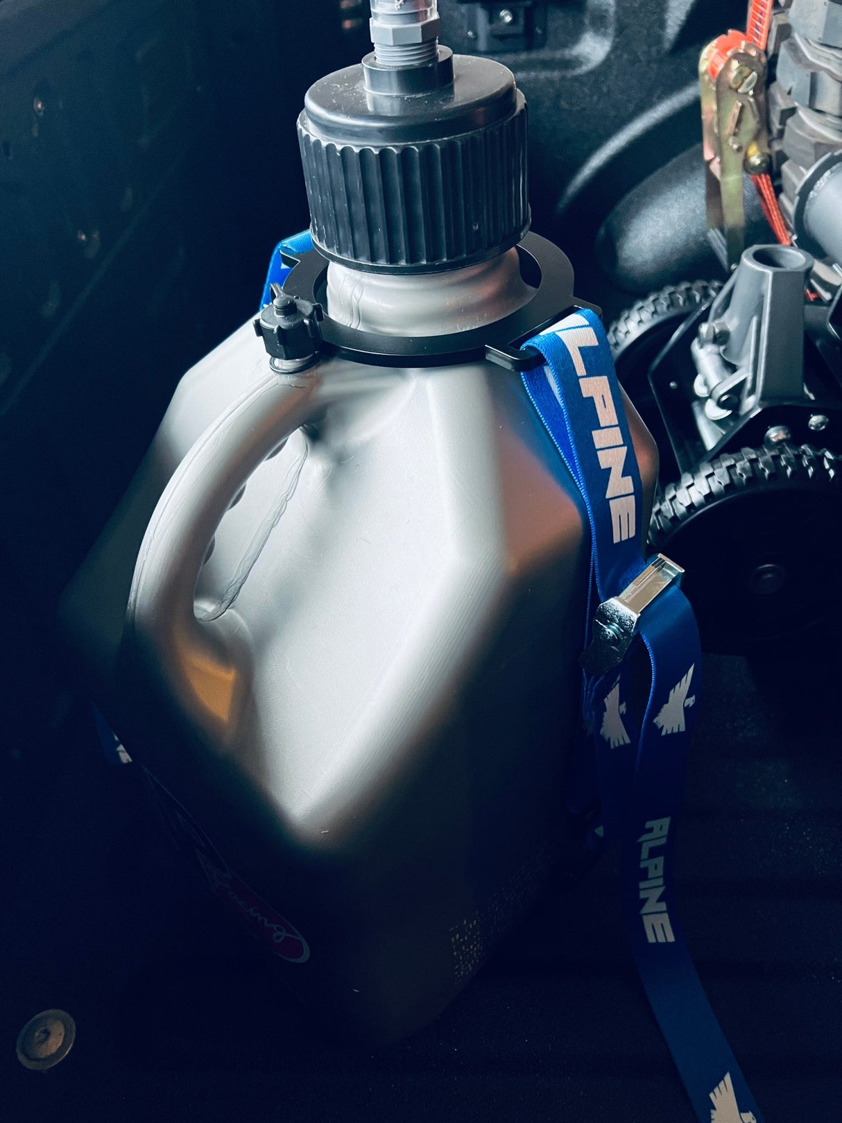 Ring Fuel Jug Strap- Blue - Xtrusion Overland