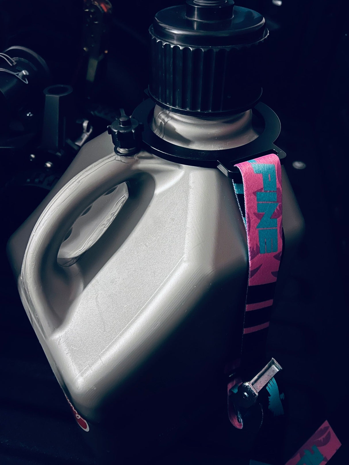 Ring Fuel Jug Strap- Miami Nights - Xtrusion Overland
