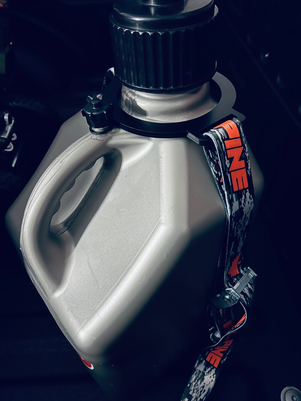 Ring Fuel Jug Strap- Storm Camo - Xtrusion Overland