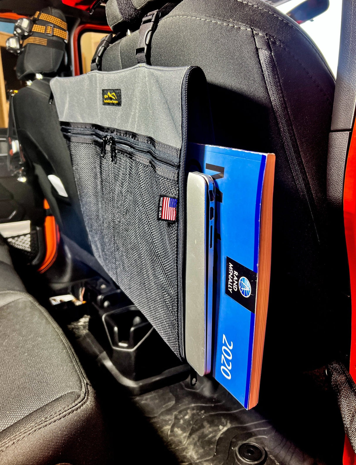 Road Atlas, Laptop/Tablet Seatback Pouch - Xtrusion Overland