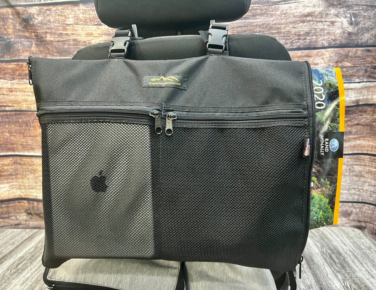 Road Atlas, Laptop/Tablet Seatback Pouch - Xtrusion Overland