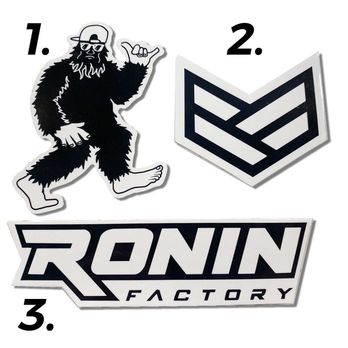 RONIN FACTORY STICKERS - Xtrusion Overland