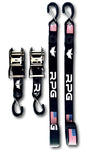 RPG X ALPINE Black Universal Tie Downs (Pair) - Xtrusion Overland