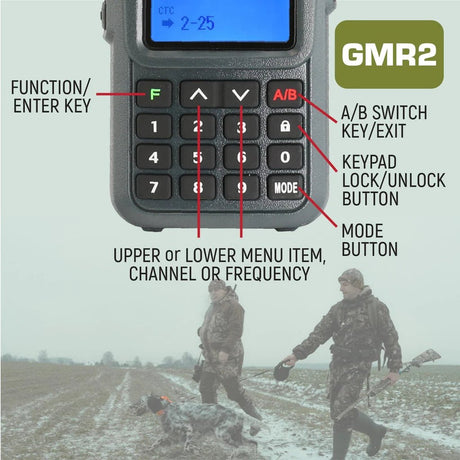 Rugged Radios ADVENTURE PACK - Rugged GMR2 GMRS and FRS Hand Held Radios pair - Xtrusion Overland