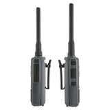 Rugged Radios GREAT OUTDOORS PACK - GMR2 GMRS and FRS Two Way Handheld Radios with Lapel Mics and XL Batteries - Xtrusion Overland