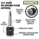 Rugged Radios Jeep Wrangler JL, JLU, and Gladiator JT Two-Way GMRS Mobile Radio Kit - Xtrusion Overland