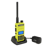 Rugged Radios Rugged GMR2 GMRS and FRS Two Way Handheld Radio - High Visibility Safety Yellow - Xtrusion Overland