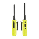 Rugged Radios Rugged GMR2 GMRS and FRS Two Way Handheld Radio - High Visibility Safety Yellow