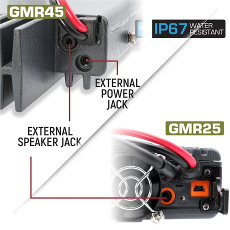 Rugged Radios Toyota Tacoma, 4Runner, Lexus Two-Way GMRS Mobile Radio Kit - Xtrusion Overland