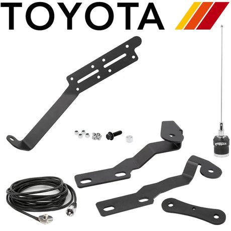 Rugged Radios Toyota Tacoma, 4Runner, Lexus Two-Way GMRS Mobile Radio Kit - Xtrusion Overland