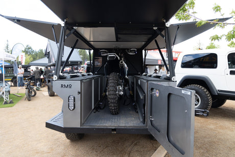Rustic Mountain Overland Anzac GFC Moto Hauler - Passenger Side Utility Module Package - Xtrusion Overland