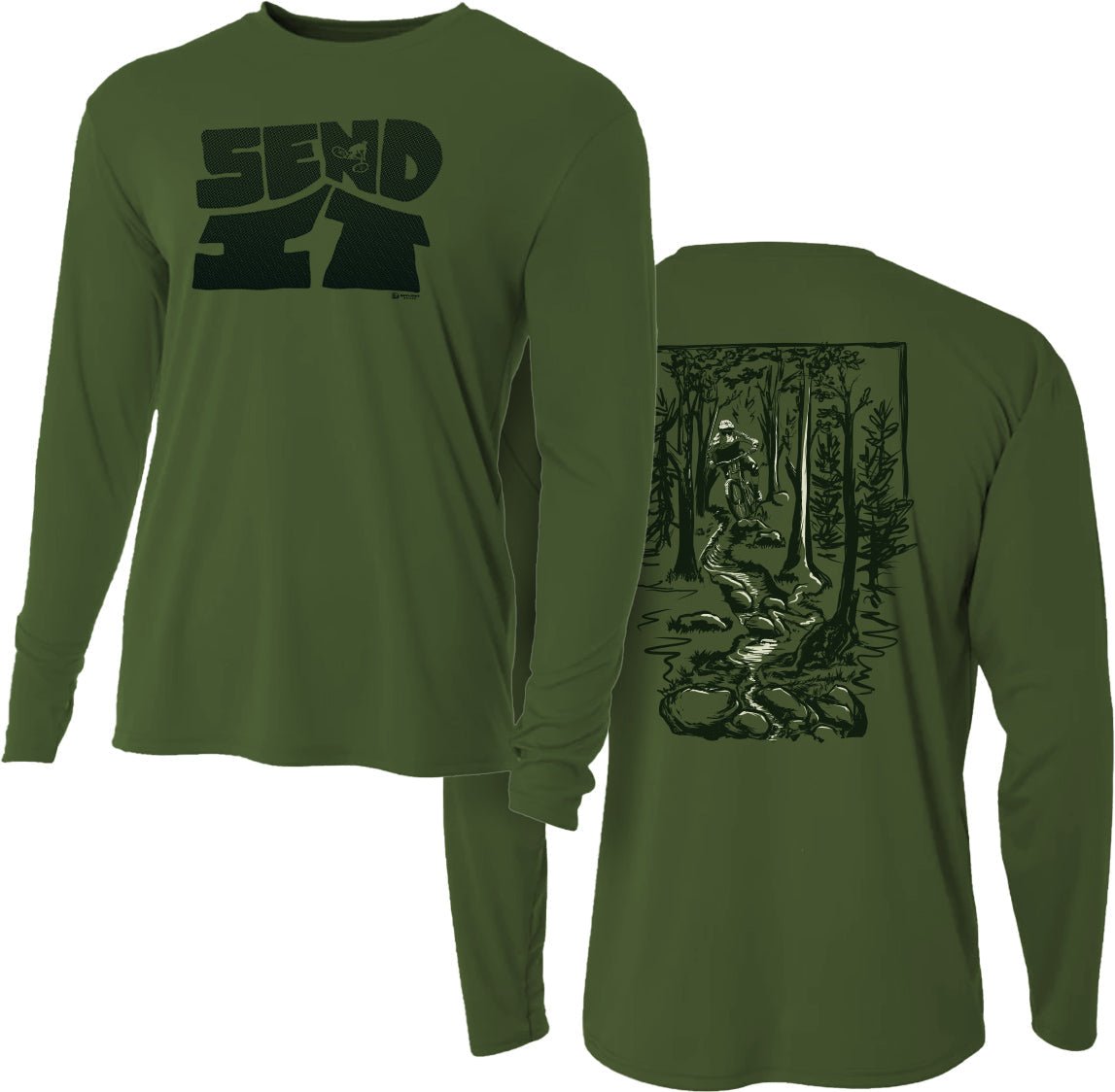 Send It, performance shirt - Xtrusion Overland