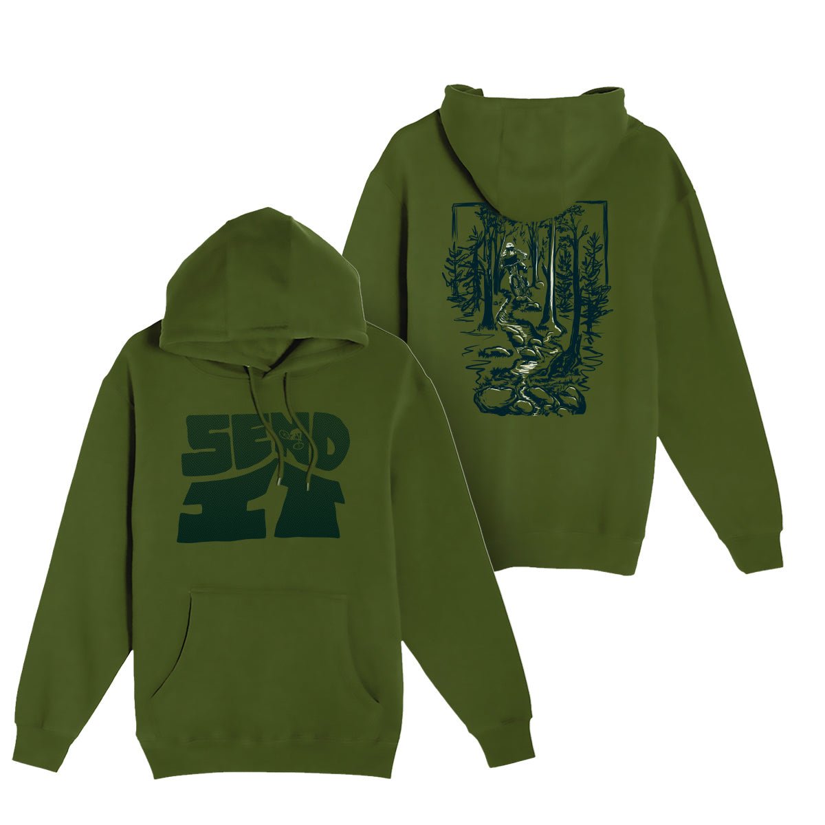 Send It, premium hoodie - Xtrusion Overland
