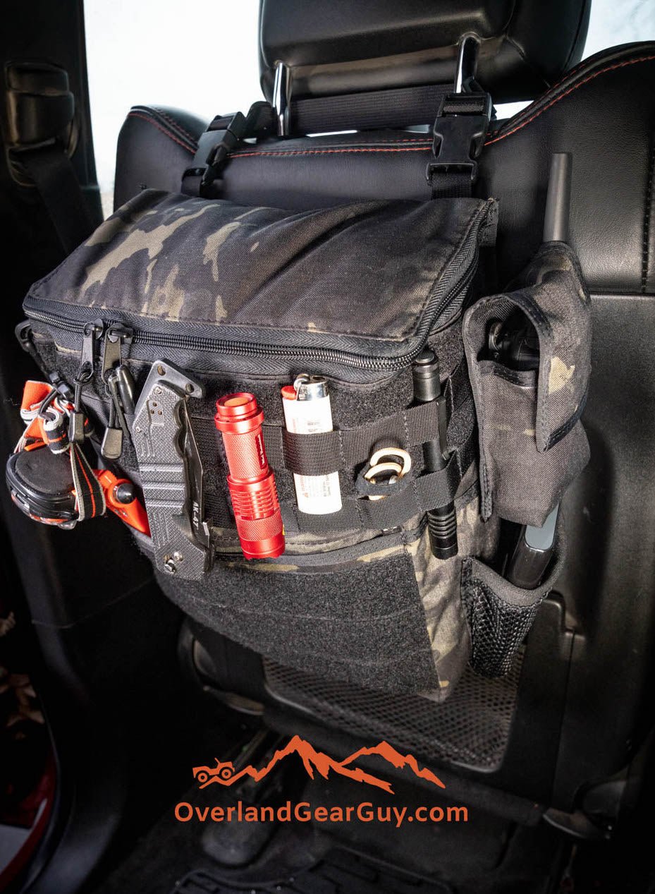 Sequoia Large Headrest Storage Bag - Xtrusion Overland
