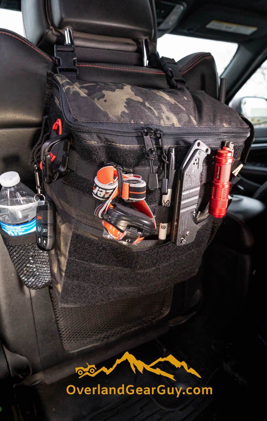Sequoia Large Headrest Storage Bag - Xtrusion Overland