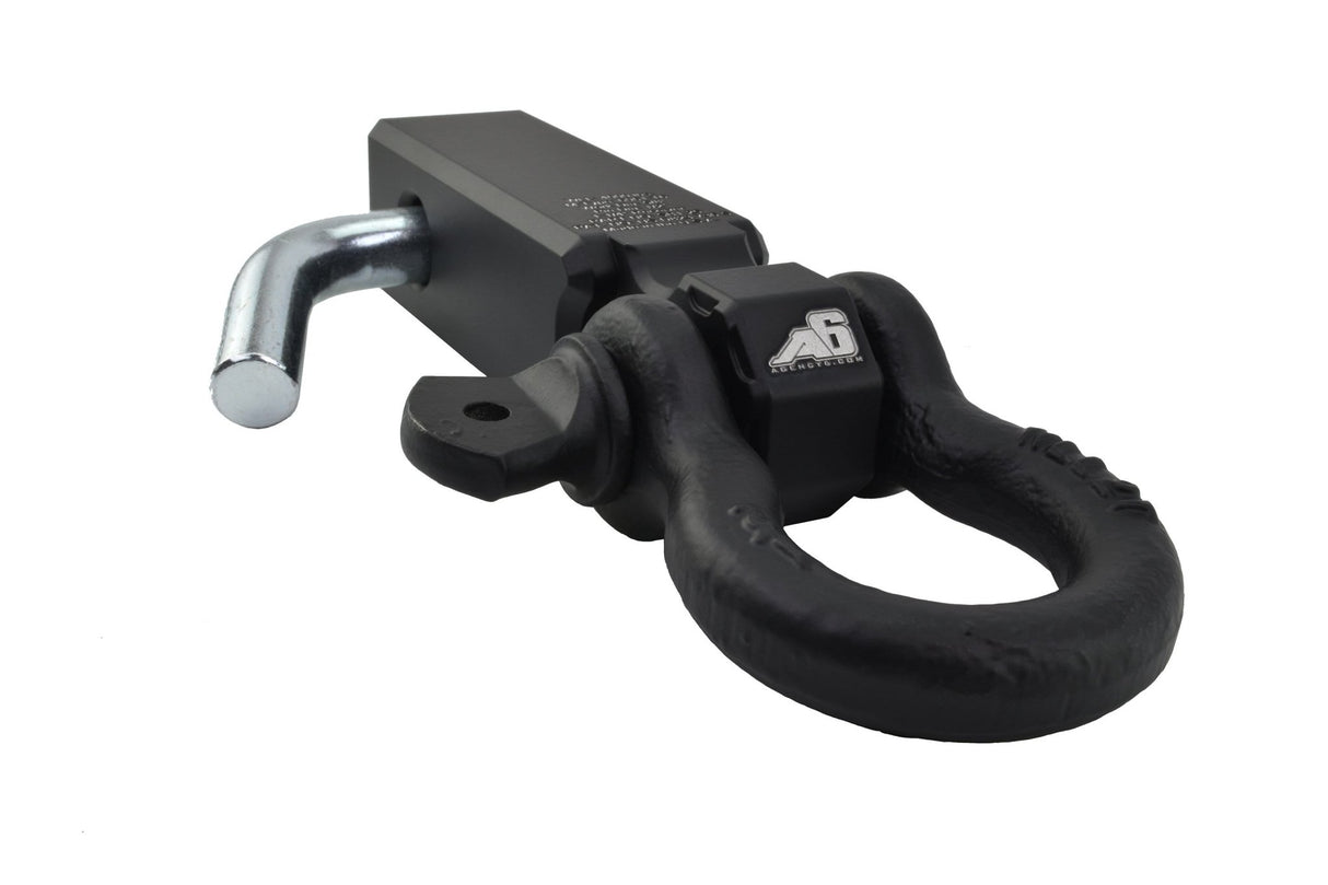 Shackle Block 1.25" Assembly - Black - Xtrusion Overland