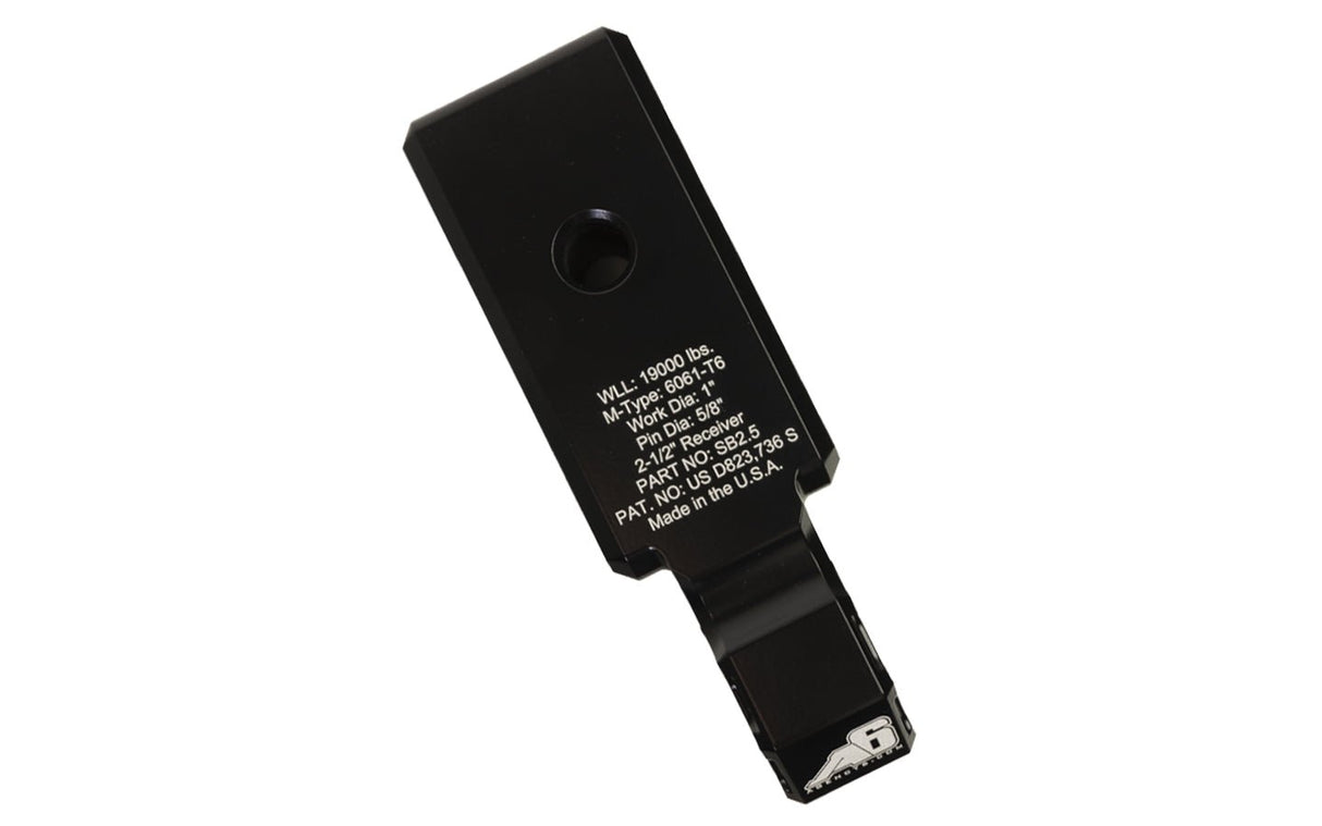 Shackle Block 2.5" Assembly - Black - Xtrusion Overland