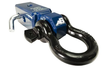 Shackle Block 2.5" Assembly - Blue - Xtrusion Overland