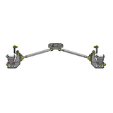 Shackle Hanger Kit / Toyota Tacoma / 2nd & 3rd Gen / 2005-2023 - Xtrusion Overland