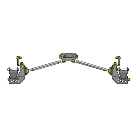 Shackle Hanger Kit / Toyota Tacoma / 2nd & 3rd Gen / 2005-2023 - Xtrusion Overland