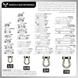 Jowl® SxS Recovery Split Shackle® 5/8