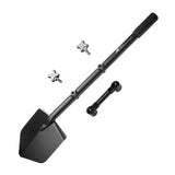 Shovel / Mount Combo - Black LONG Shovel / Black SSM with Knobs - Xtrusion Overland