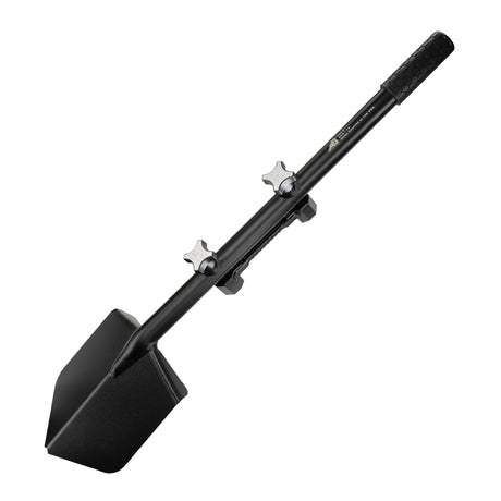 Shovel / Mount Combo - Black LONG Shovel / Black SSM with Knobs - Xtrusion Overland