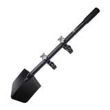 Shovel / Mount Combo - Black LONG Shovel / Black UMD with Knobs - Xtrusion Overland