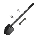 Shovel / Mount Combo - Black LONG Shovel / Grey SSM with Knobs - Xtrusion Overland