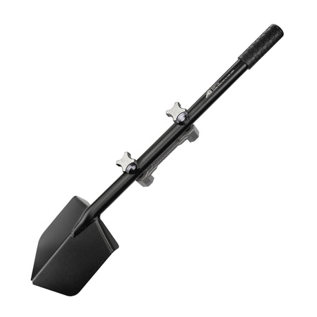 Shovel / Mount Combo - Black LONG Shovel / Grey SSM with Knobs - Xtrusion Overland