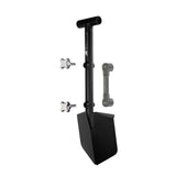 Shovel / Mount Combo - Black Mini Shovel / Grey SSM with Knobs - Xtrusion Overland