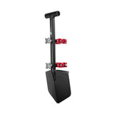 Shovel / Mount Combo - Black Mini Shovel / Red UMD with Knobs - Xtrusion Overland