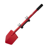 Shovel / Mount Combo - Red LONG Shovel / Black SSM with Knobs - Xtrusion Overland