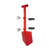 Shovel / Mount Combo - Red Mini Shovel / Black UMD with Knobs - Xtrusion Overland